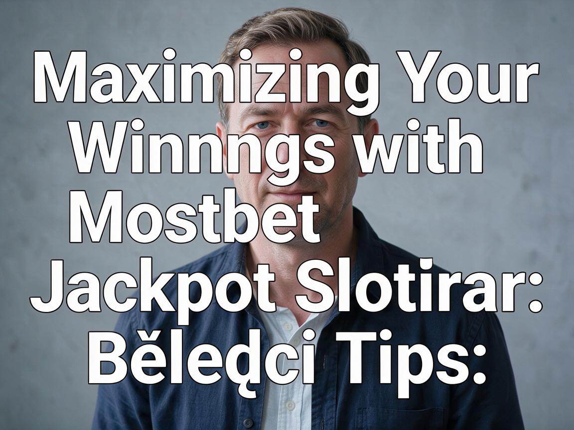 Maximizing Your Winnings with Mostbet Jackpot Slotları: Bələdçi Tips