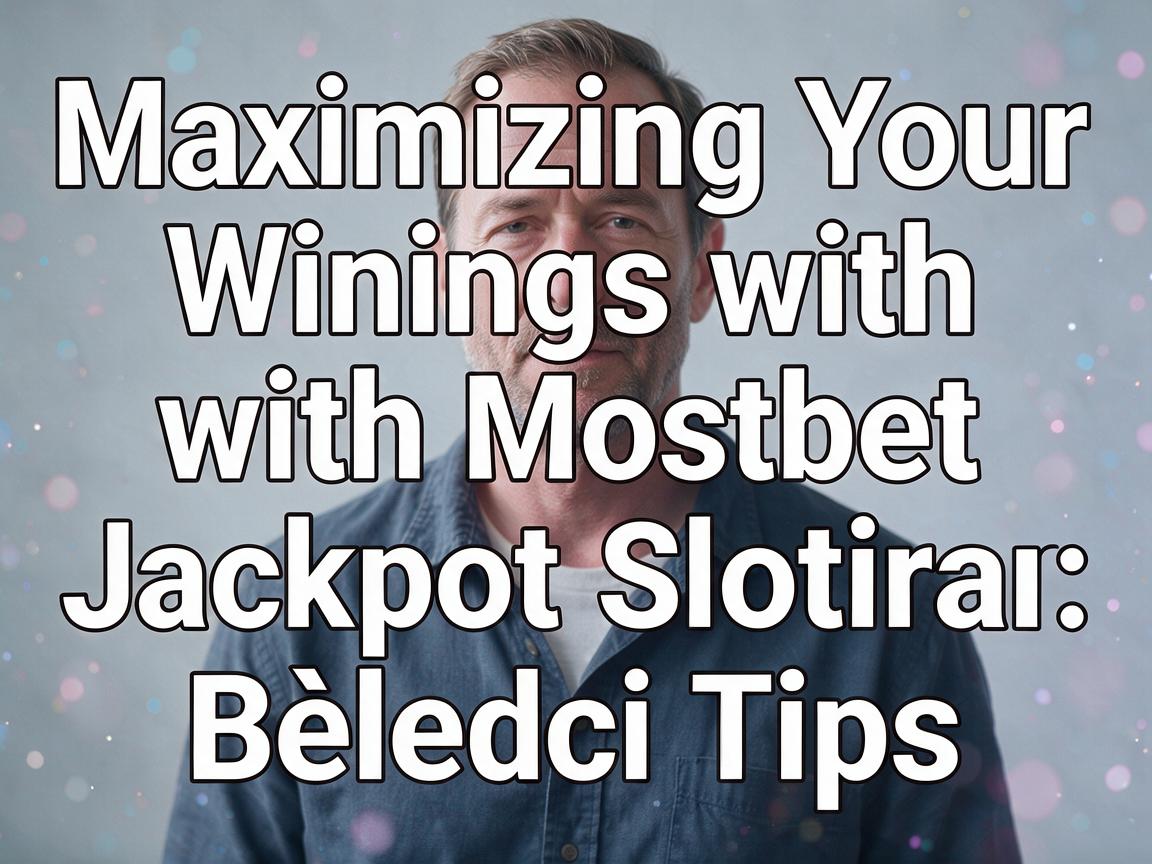 Maximizing Your Winnings with Mostbet Jackpot Slotları: Bələdçi Tips