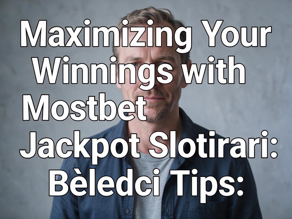 Maximizing Your Winnings with Mostbet Jackpot Slotları: Bələdçi Tips