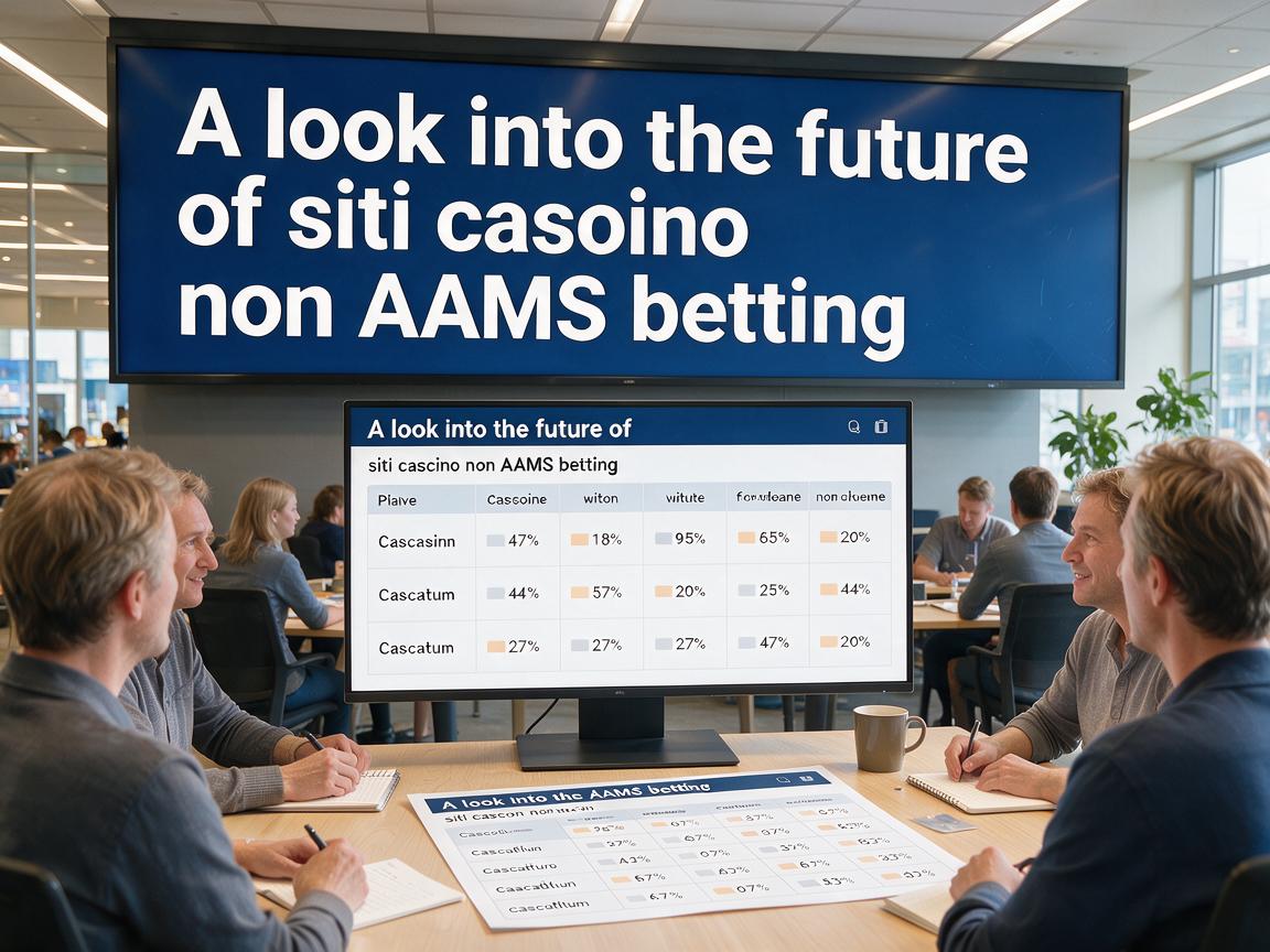 A look into the future of siti casino non AAMS betting
