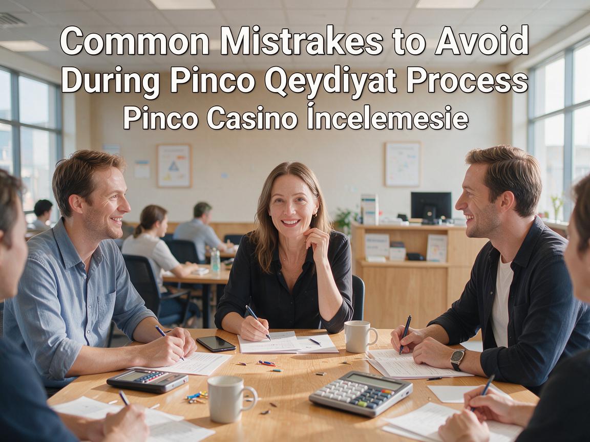 Common Mistakes to Avoid During Pinco Qeydiyyat Process: Pinco Casino İncelemesi