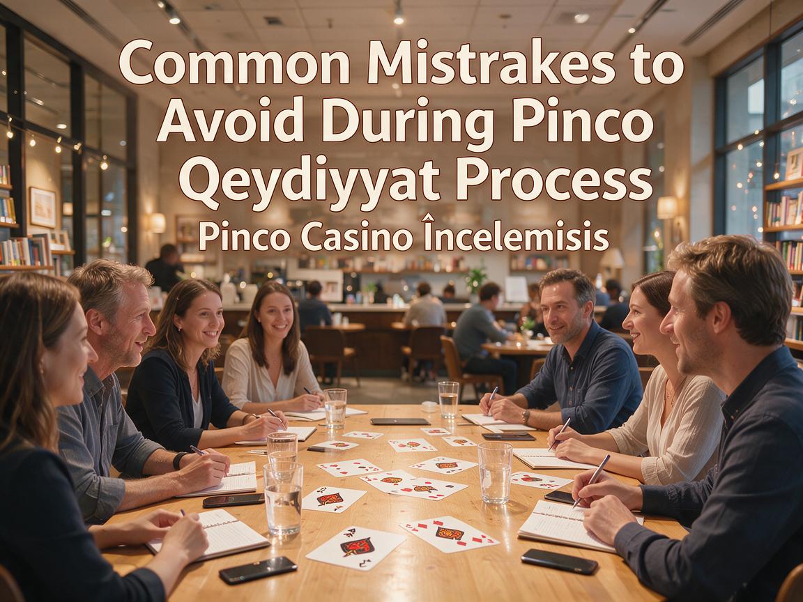 Common Mistakes to Avoid During Pinco Qeydiyyat Process: Pinco Casino İncelemesi