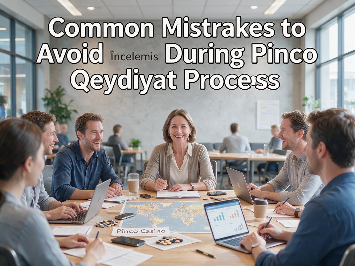 Common Mistakes to Avoid During Pinco Qeydiyyat Process: Pinco Casino İncelemesi