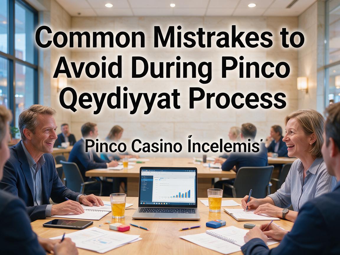 Common Mistakes to Avoid During Pinco Qeydiyyat Process: Pinco Casino İncelemesi