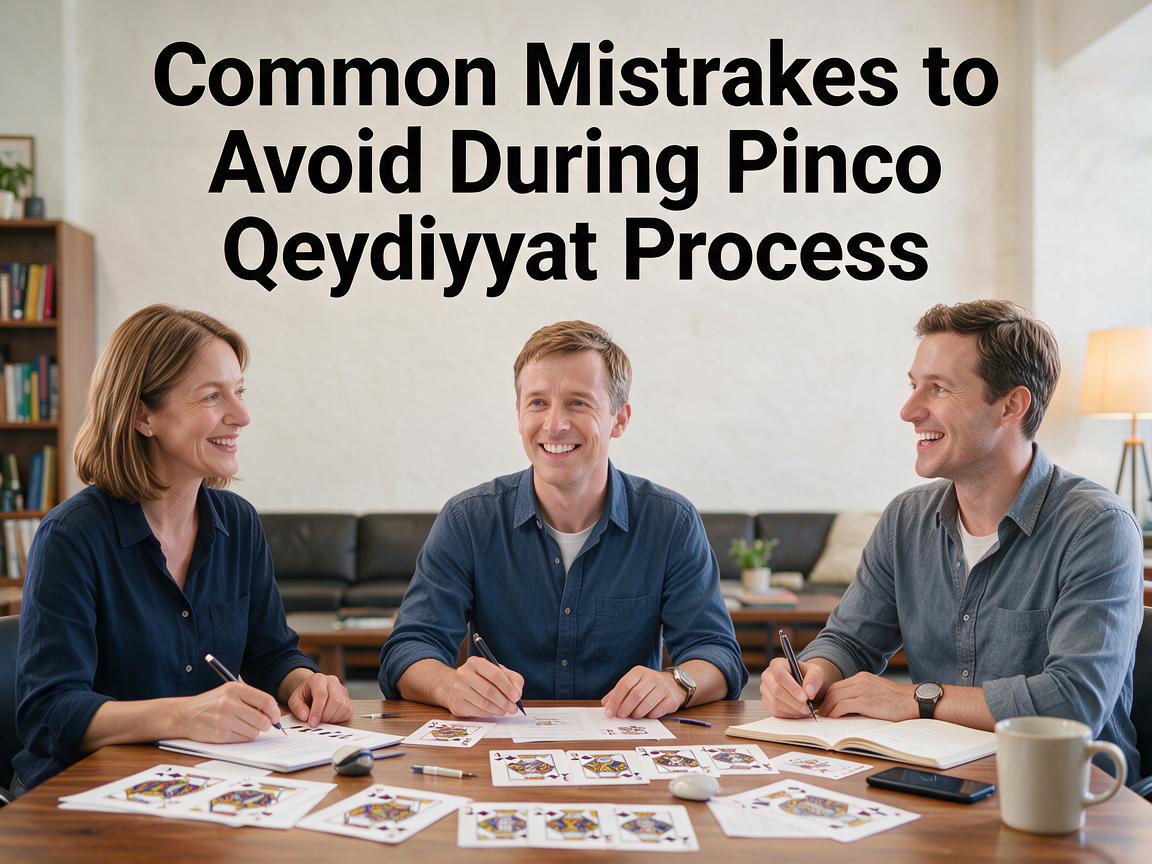 Common Mistakes to Avoid During Pinco Qeydiyyat Process: Pinco Casino İncelemesi