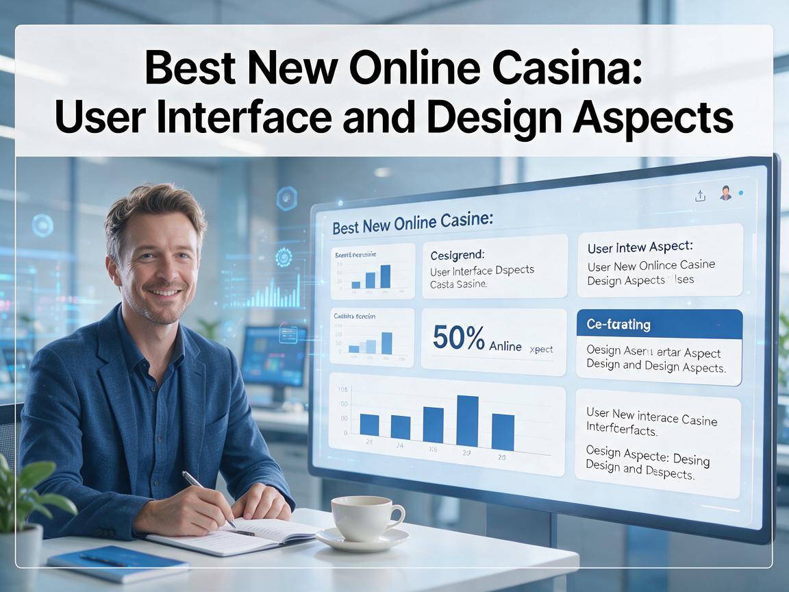 Best New Online Casino: User Interface and Design Aspects