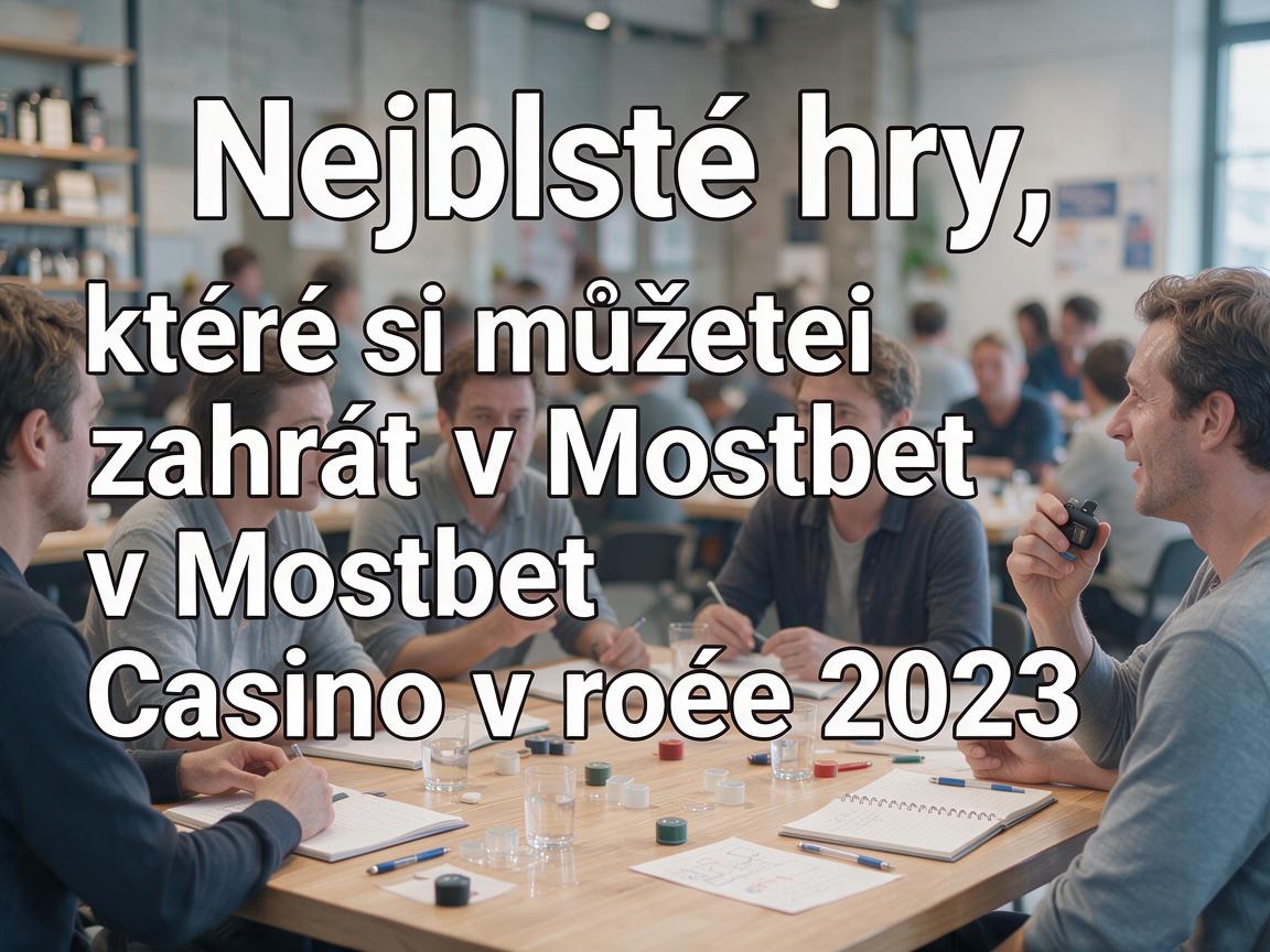 Nejlepší hry, které si můžete zahrát v Mostbet Casino v roce 2023