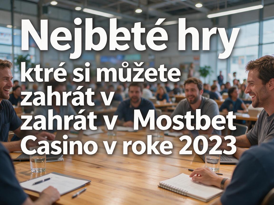 Nejlepší hry, které si můžete zahrát v Mostbet Casino v roce 2023