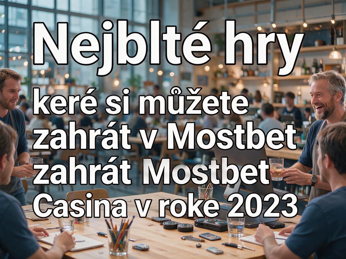 Nejlepší hry, které si můžete zahrát v Mostbet Casino v roce 2023
