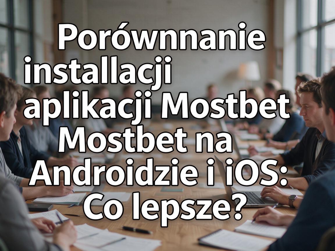 Porównanie instalacji aplikacji Mostbet na Androidzie i iOS: Co lepsze?