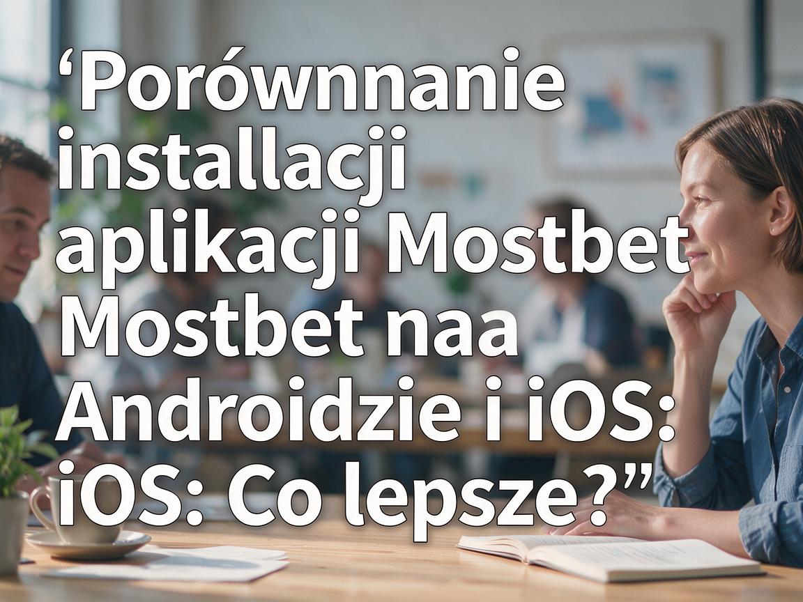 Porównanie instalacji aplikacji Mostbet na Androidzie i iOS: Co lepsze?