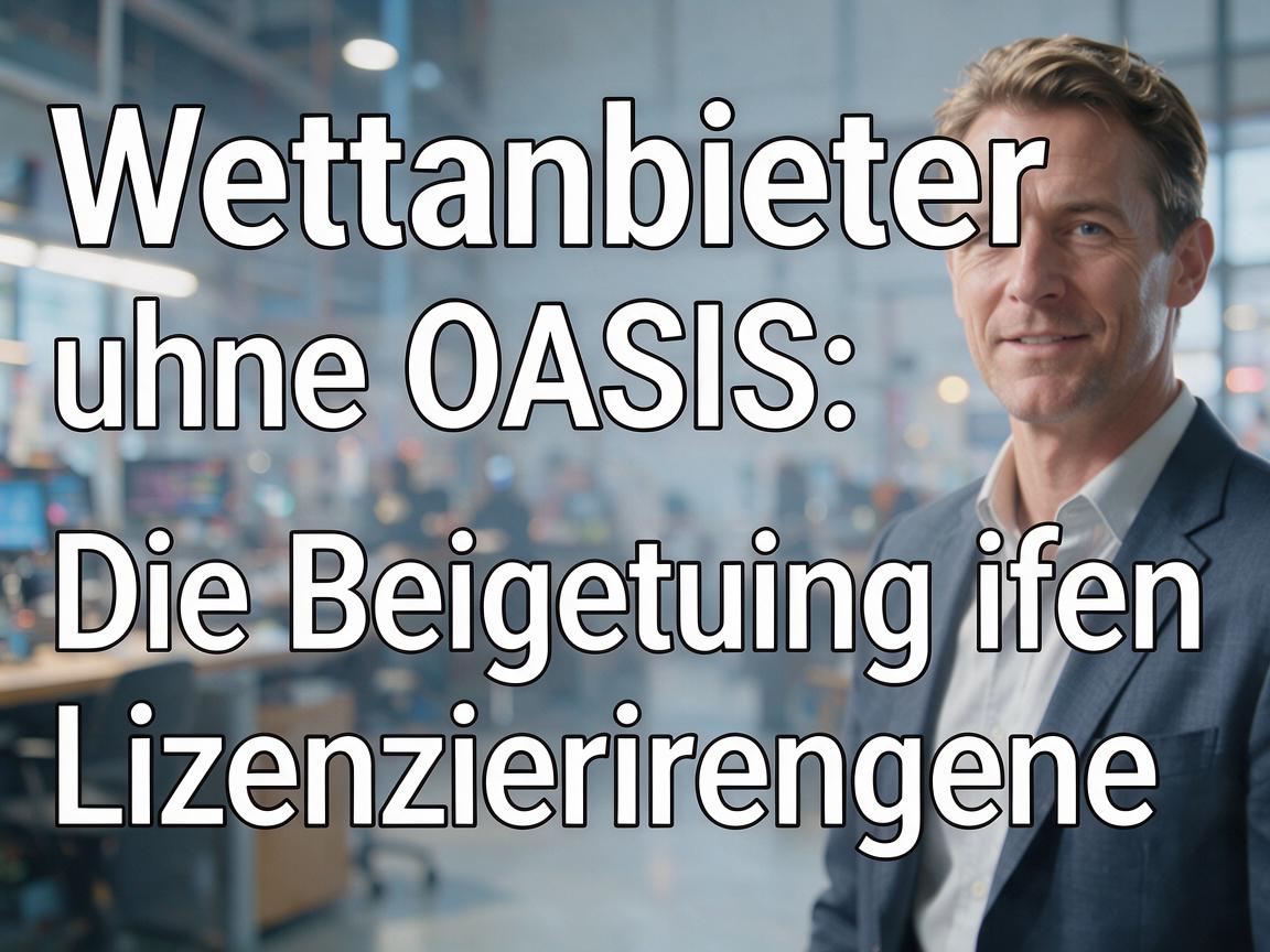 Wettanbieter ohne OASIS: Die Bedeutung von Lizenzierungen