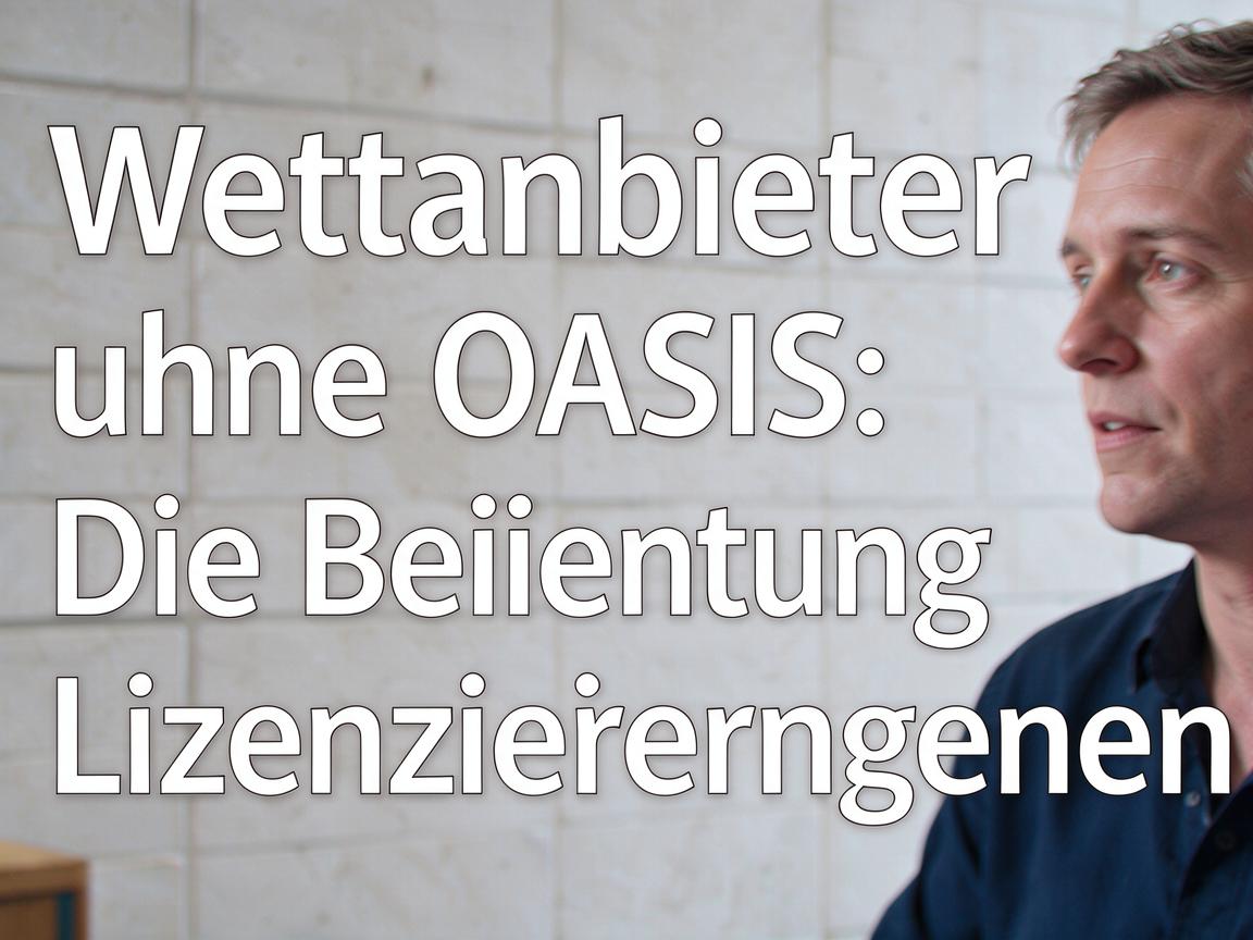 Wettanbieter ohne OASIS: Die Bedeutung von Lizenzierungen