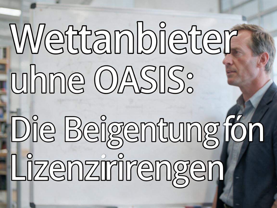 Wettanbieter ohne OASIS: Die Bedeutung von Lizenzierungen