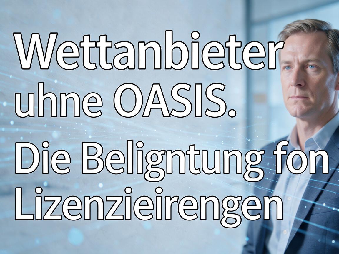 Wettanbieter ohne OASIS: Die Bedeutung von Lizenzierungen