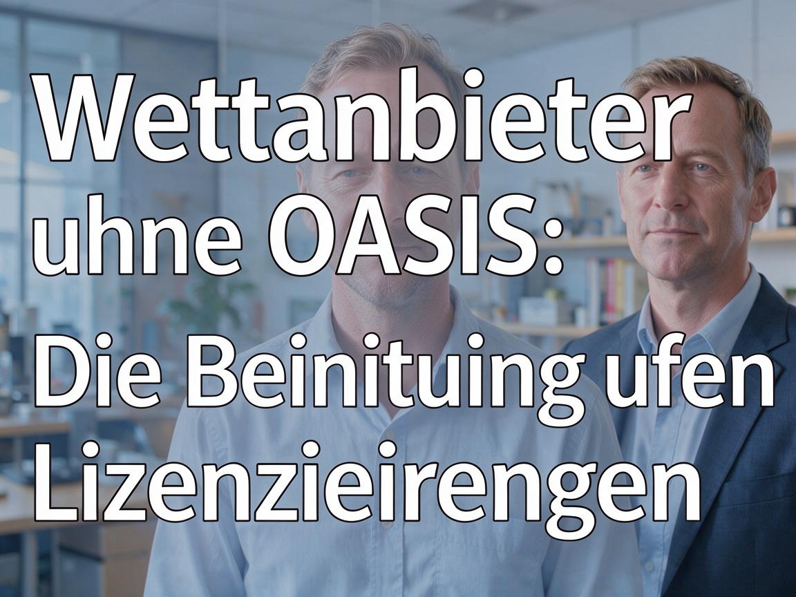 Wettanbieter ohne OASIS: Die Bedeutung von Lizenzierungen