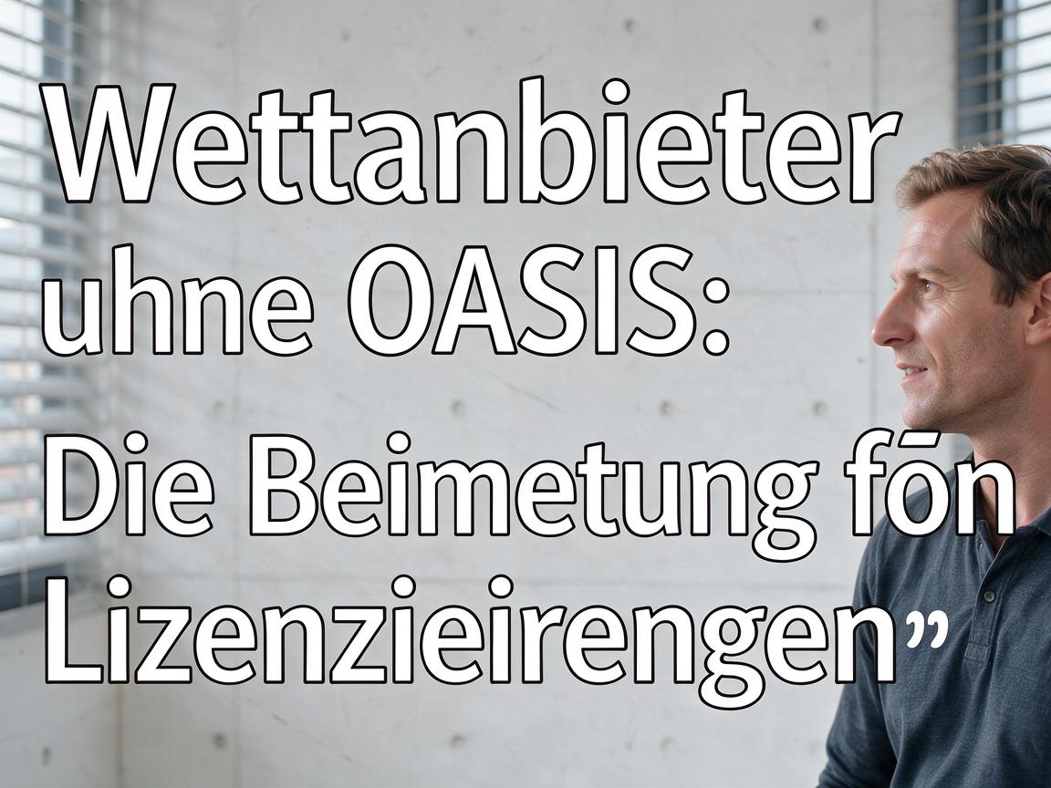 Wettanbieter ohne OASIS: Die Bedeutung von Lizenzierungen