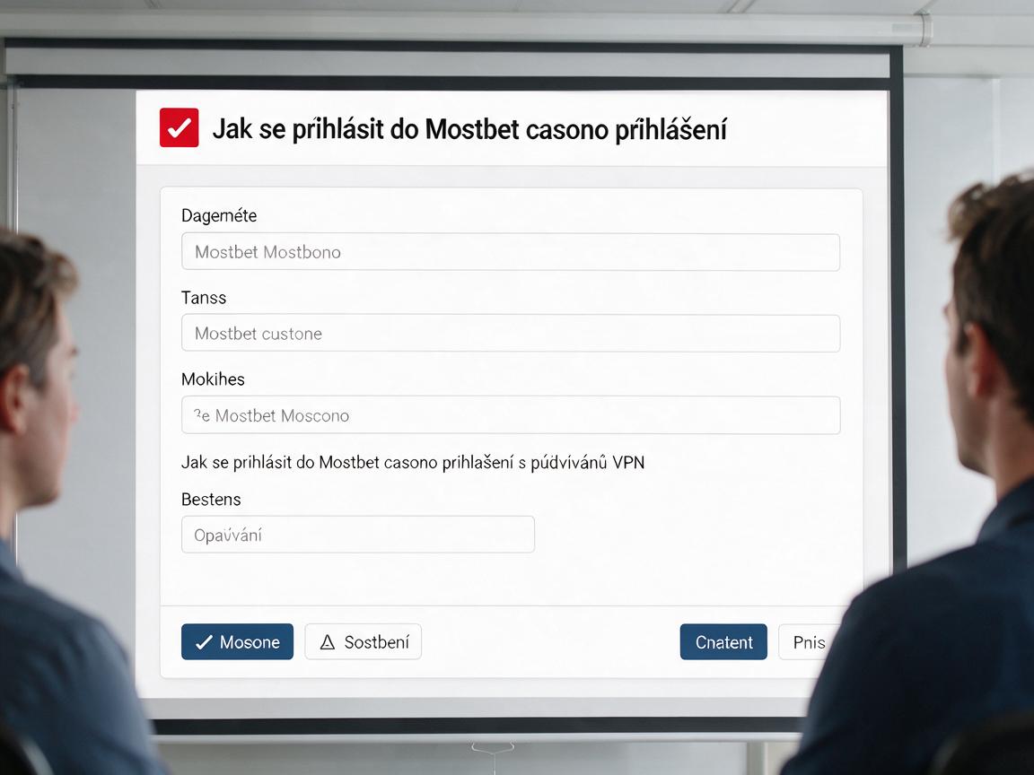 Jak se přihlásit do Mostbet casino přihlášení s používáním VPN