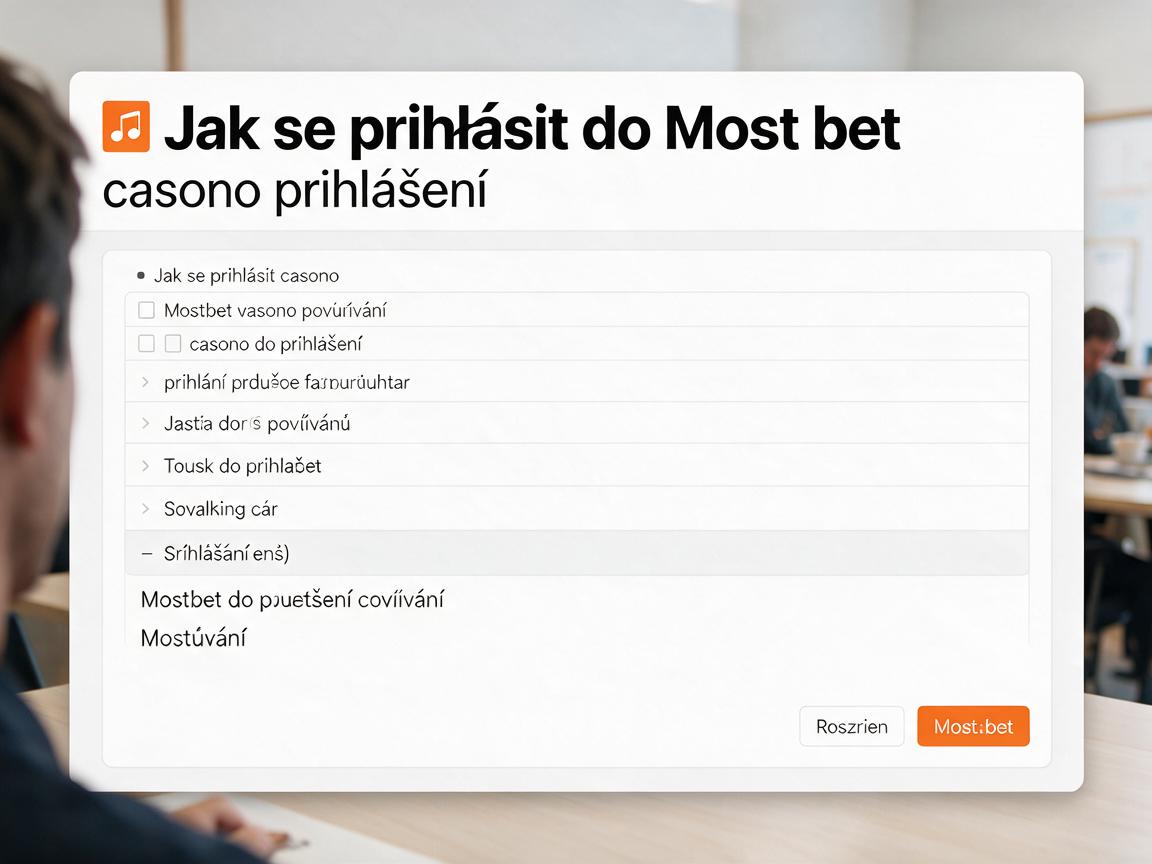 Jak se přihlásit do Mostbet casino přihlášení s používáním VPN
