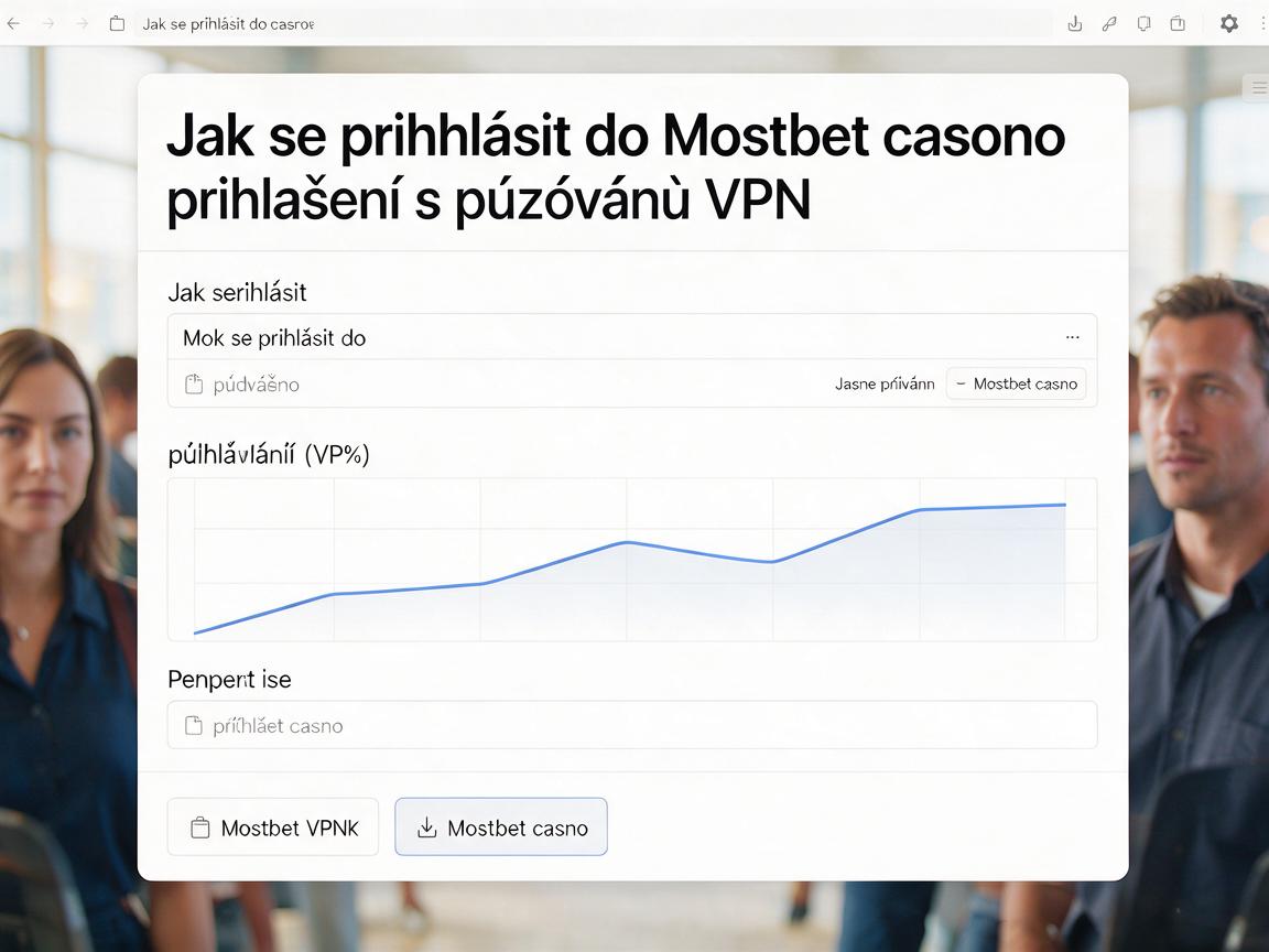 Jak se přihlásit do Mostbet casino přihlášení s používáním VPN