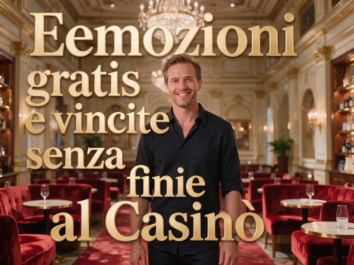 Emozioni gratis e vincite senza fine al Casinò